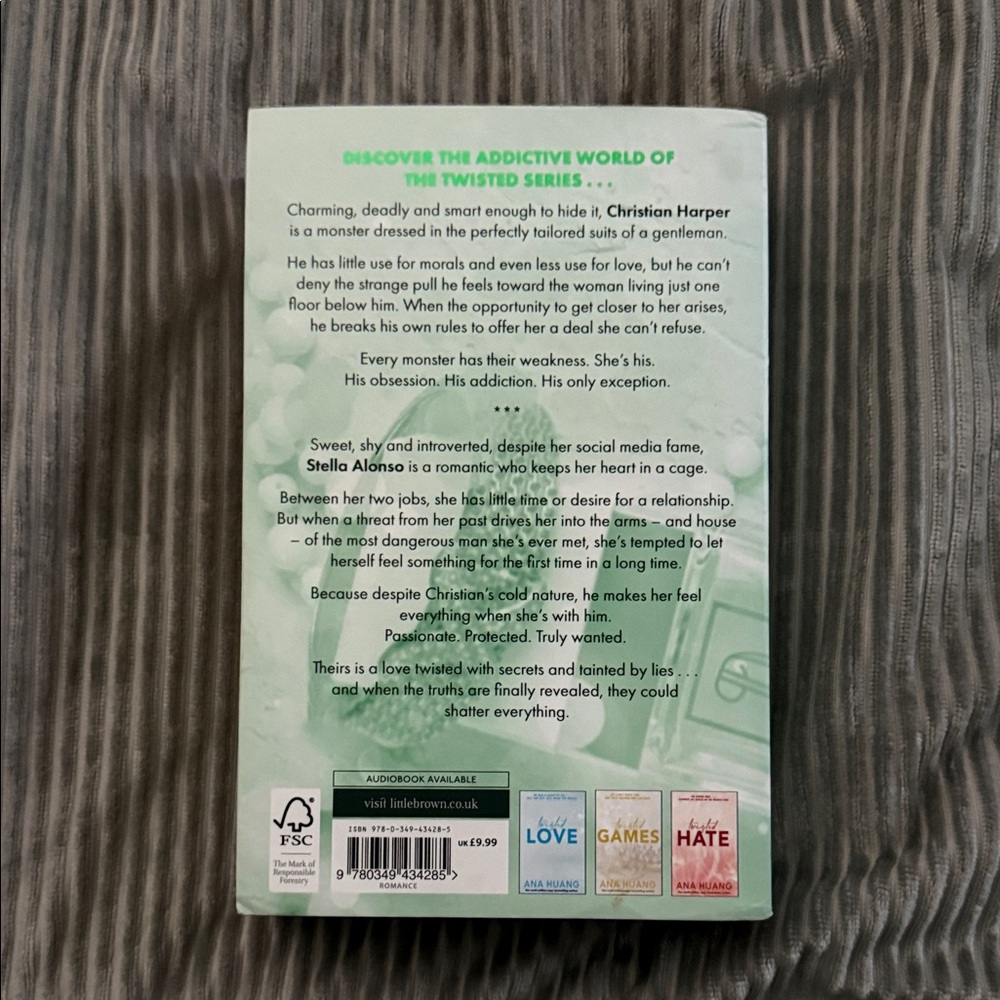 Twisted Lies Book by Ana Huang (buy 2 books for $30) - Picture 2 of 2